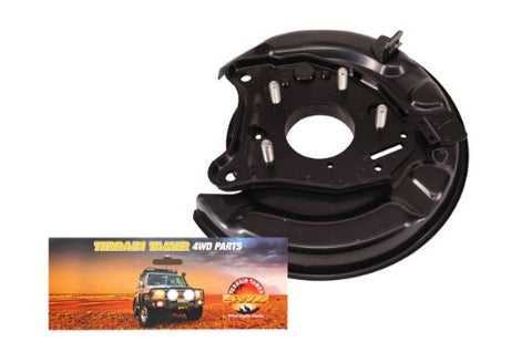 Terrain Tamer Backing Plate Rear R/H Hand Brake Suits Disc Brake - Terrain Tamer 4WD Parts