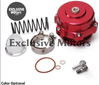 50Mm Bov 50 Turbo Universal Billet Aluminum Blow Off Valve Spring+Flange