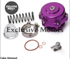 50Mm Bov 50 Turbo Universal Billet Aluminum Blow Off Valve Spring+Flange