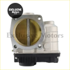 Silver metal 50mm electric throttle valve with tbi sensor and black plastic base for nissan sentra 1.8l 4-cylinder