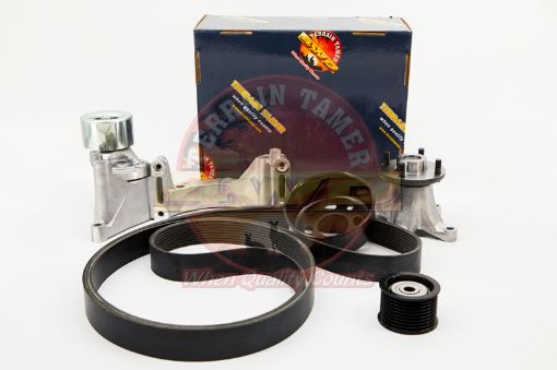 Terrain Tamer Engine Pulley Kit Vdj# Suits Aircon Includes All Pulleys - Terrain Tamer 4WD Parts