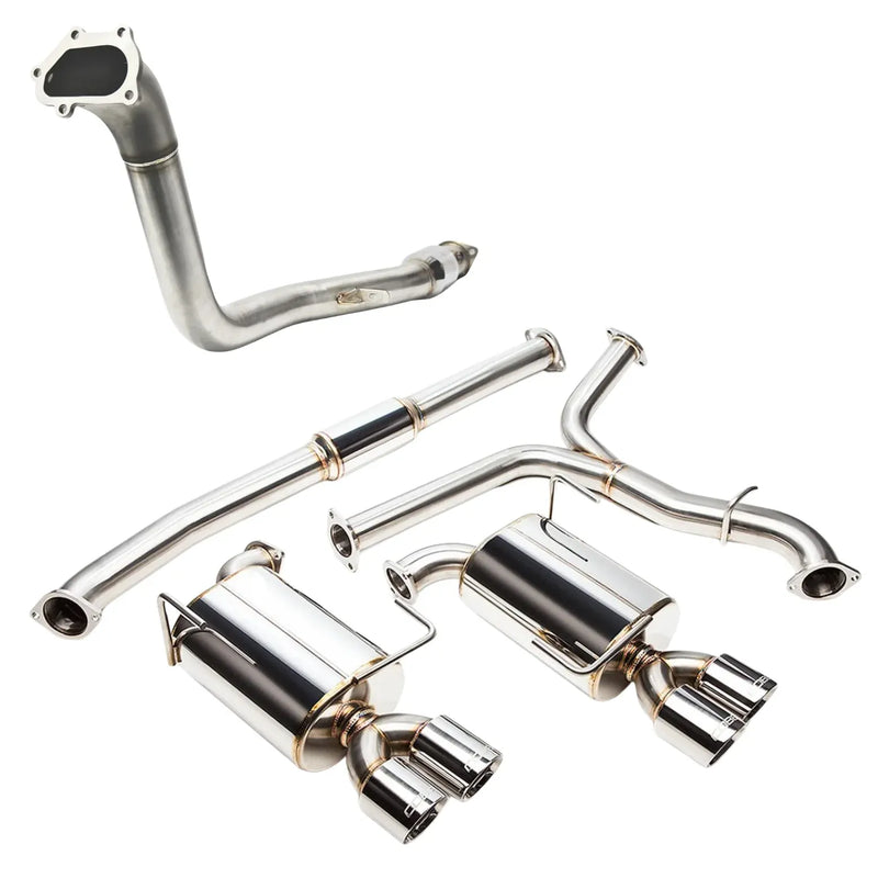 Cobb Tuning Turbo Back Exhaust with Korsh Down Pipe (STi 11-21/WRX 11-14)
