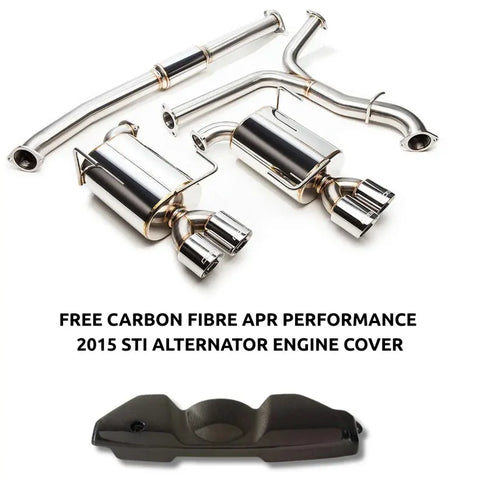 Cobb Tuning 3in Cat-Back Exhaust - Stainless Steel (WRX11-14 / STi 11-21 Sedan) — fits Subaru STI