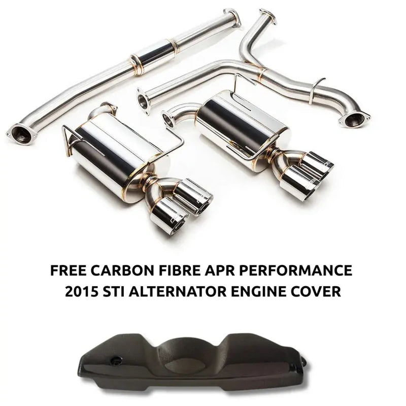 Cobb Tuning 3in Cat-Back Exhaust - Stainless Steel (WRX11-14 / STi 11-21 Sedan) — fits Subaru STI