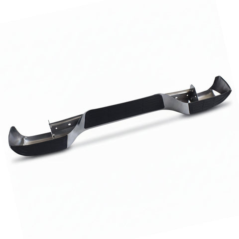 Toyota Hilux 2005–2015 Chrome Rear Step Bumper Bar With Brackets Suitable