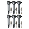 Toyota Aurion / Kluger 3.5L 6x Ignition Coils & Iridium Plugs Suitable