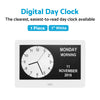7 Inch LED Large Digital Day Clock Calendar to suit Home Office — image 2