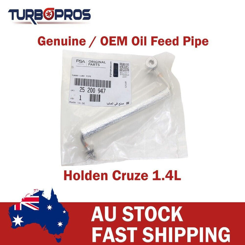 Holden Cruze 1.4L Genuine Turbo Charger Oil Feed Pipe