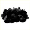Black plastic 52 pcs bonnet insulation lining pad clips for toyota 4wd ute offroad use
