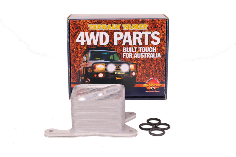 Terrain Tamer Heavy Duty Oil Cooler - Toyota Land Cruiser VDJ79 VDJ79 VDJ78 03/2007+ - Terrain Tamer