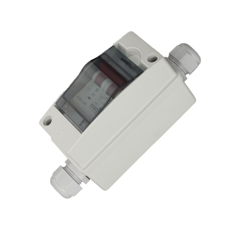PV Disconnect Box DC 500V 32A/63A 2P Circuit Breaker Solar Isolator Switch — image 1