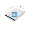 UFI Filters Cabin Air Filter 53.047.00