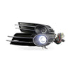 Fog Light Grille Frame with Lens (Pair) to suit Audi A6L 2013-2015 Front — image 1