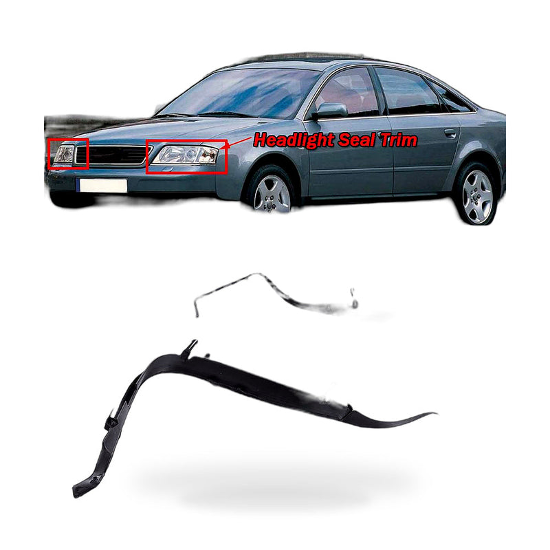 Headlight Sealing Cover Trim Ring Gasket to suit Audi A6 C5 2002-2005 — image 1