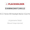 For BMW 09-11 3 Series E90 Headlight Washer Cover Front Bumper Washer Cover [Left 61677211209] — image 4