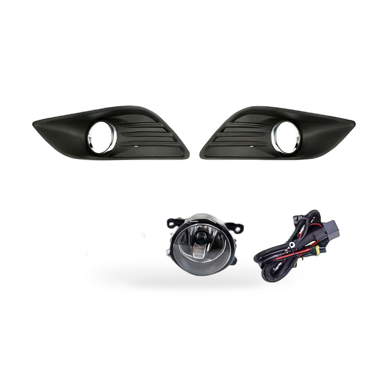Fog Light Frame Wiring Harness Kit to suit Ford Focus 2009-2011 2 Pieces — image 1