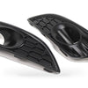 Fog Light Frame Cover Grille Lower Mesh (Pair) to suit Ford Fiesta 2013-2016 Gloss — image 4