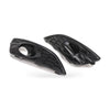 Fog Light Frame Cover Grille Lower Mesh (Pair) to suit Ford Fiesta 2013-2016 Gloss — image 1