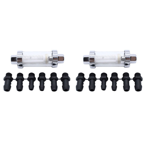 Chrome Glass Inline Fuel Filter to suit Holden Acadia 3.6L — image 2