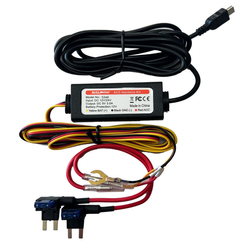 AutoMeter Hard Wire Kit W/ Parking Mode AU5346