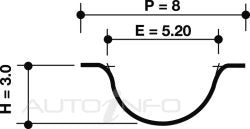 Dayco Timing Belt Holden Colora 13-On 2.8 - 941125