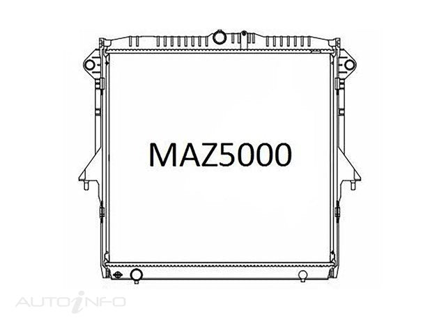 Fenix Radiators Radiator Ford Ranger PX Everest - MAZ5000-PA26AM