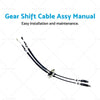 Gear Shift Cable Assembly Manual to suit Hyundai Accent 1.6L — image 2