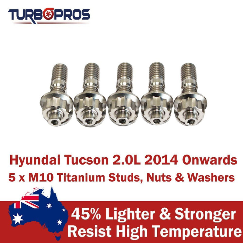 Hyundai Tucson 2.0L 2014 Onwards Titanium Turbo Charger Stud Kit