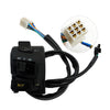Motorcycle Handlebar Headlight Control Switch Turn On/Off Light Indicator