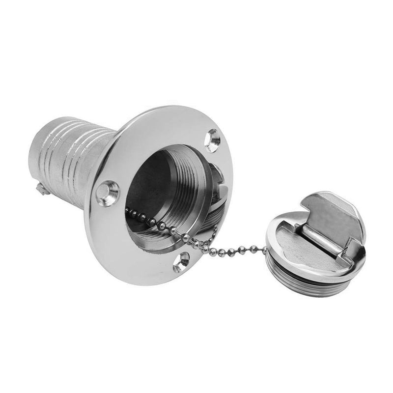 Keyless Water Deck Fill 1.5inch 316 Stainless Steel to suit Marine Boat — image 1