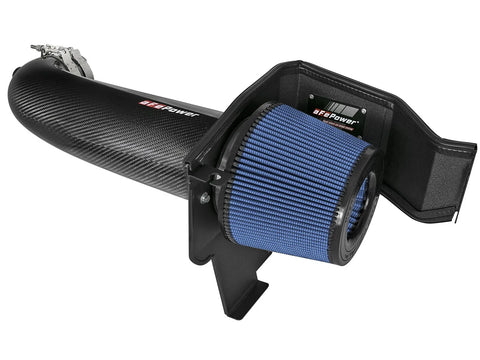 aFe Track Series Carbon Fibre Cold Air Intake System w/Pro 5R Filter (Challenger/Charger Hemi 2020+)