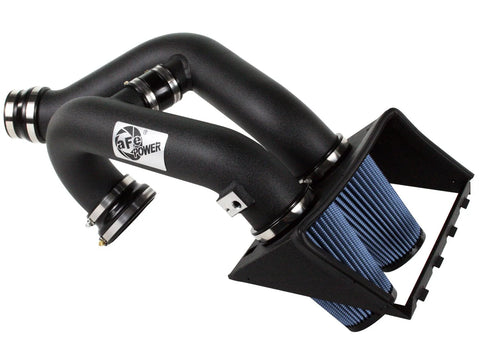 aFe Magnum Force Stage-2 Dual 3.5" Cold Air Intake System w/Pro 5R Filter (F-150 Ecoboost 12-14) — fits Ford F-150