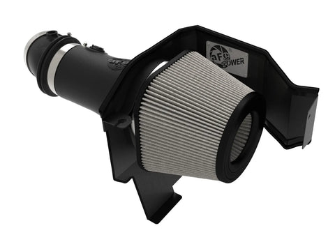 aFe Magnum FORCE Stage-2 Cold Air Intake System w/Pro DRY S Filter (Challenger/Charger SRT Hellcat Hemi 2017+) — fi...