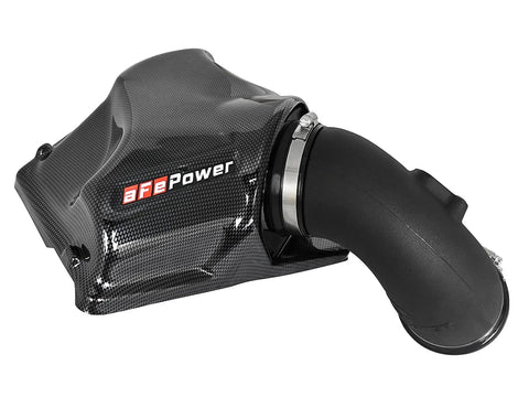aFe Magnum FORCE Stage-2 Cold Air Intake System w/Pro 5R Filter (BMW 340i/M140i 16-19) Carbon Fibre Cover — fits BM...