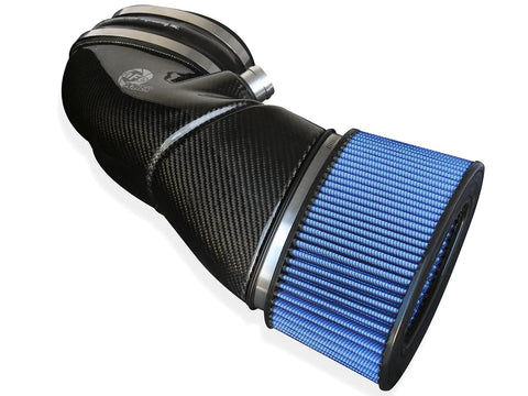 aFe Magnum FORCE Stage-2 Carbon Fibre Cold Air Intake System w/Pro 5R Filter (BMW M3 E90/E92/E93 08-13) — fits BMW...