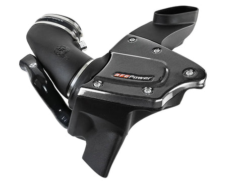 aFe Magnum FORCE Stage-2 Si Cold Air Intake System w/Pro 5R Filter (BMW M3 E90/E92/E93 08-13) Carbon Fibre Trim — f...