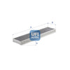 UFI Filters Cabin Air Filter 54.137.00