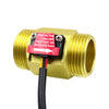 Digital LED Turbine Gauge to suit Fuel Water Flow 1/2'' Sensor Meter — image 2