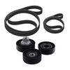 Belt Tensioner Pulley Drive Belt Kit to suit BMW X5 — image 1