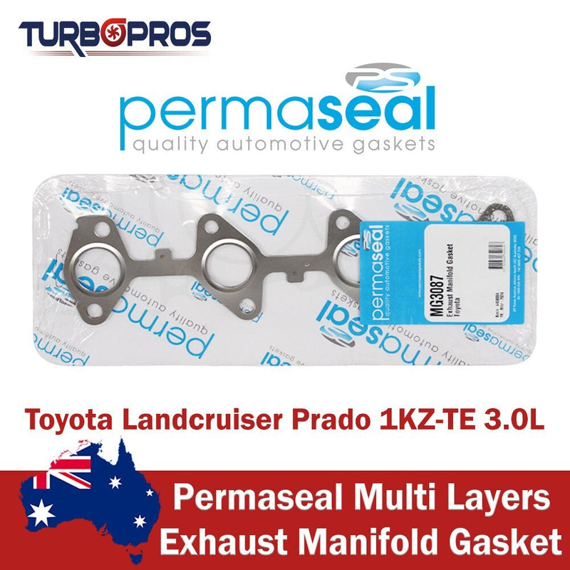 Toyota Landcruiser Prado 1KZ-TE 3.0L Permaseal Exhaust Manifold Gasket