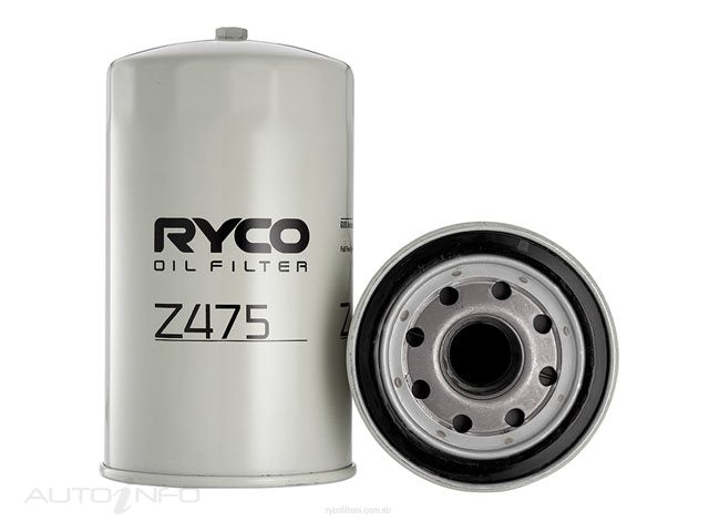 Ryco Oil Filter Isuzu - Z475