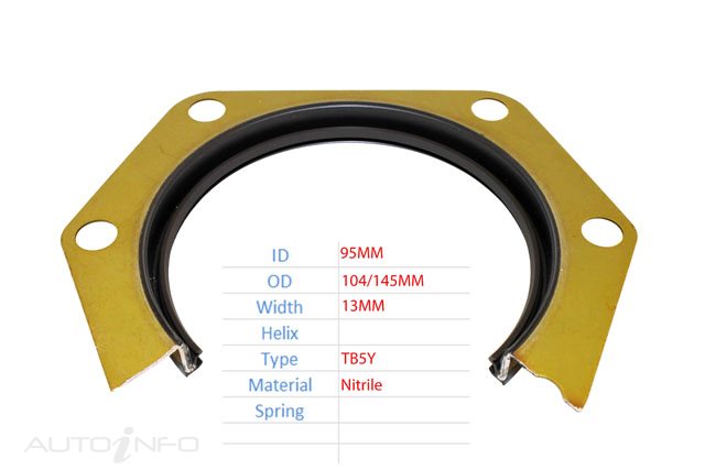 BW Oil Seal Hub Wiper Dust Seal - 402892N