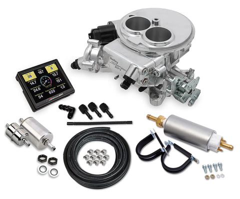 Holley Sniper EFI 2300 Self Tuning Master Kit - Shiny Finish