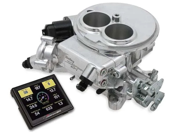 Holley Sniper EFI 2300 Self Tuning Kit -- Shiny Finish