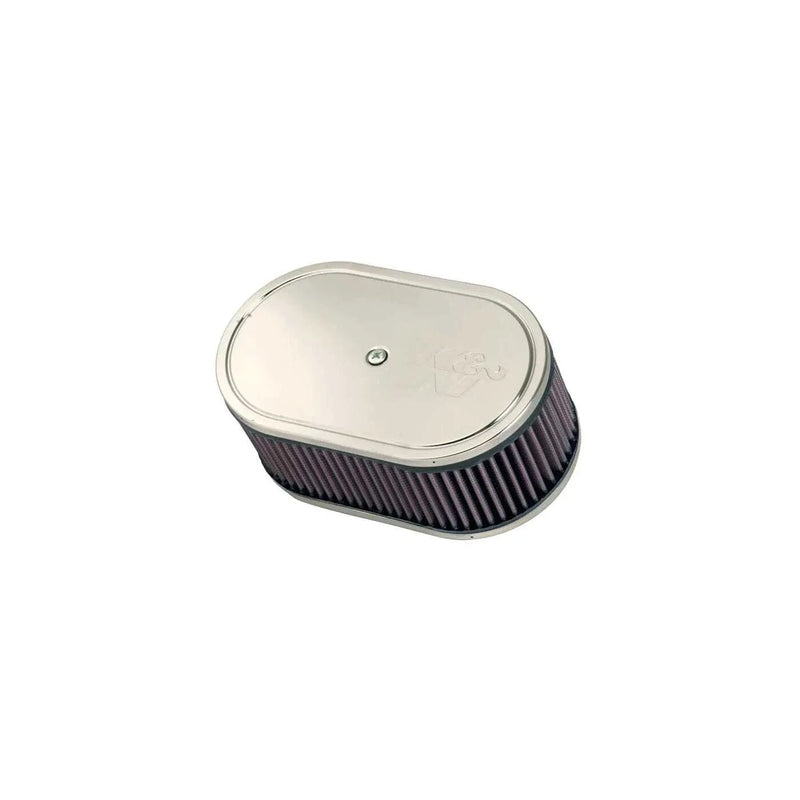 K&N Filters Custom Racing Air Filter Assembly to Suit Weber Carburettors - 7.5" ID x 3.25" H x 2.188" Inlet