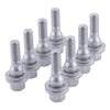 ST Suspension Wheel Bolt M12x1,25x45mm Flat - Silver 10 pcs.