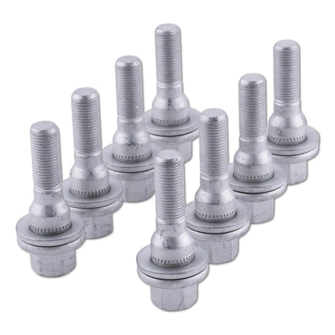 ST Suspension Wheel Bolt M12x1,25x45mm Flat - Silver 10 pcs. (image 2)