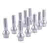 ST Suspension Wheel Bolt M14x1,5x48mm Loose Taper 60° - Silver 10 pcs.