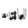 ST Suspension Wheel Bolt M12x1,5x30mm Taper 60° - Black 10 pcs. (image 2)