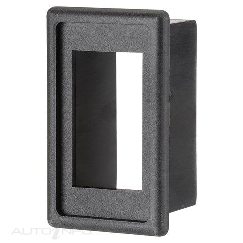 Narva Switch Mount Panel Single - 63180BL